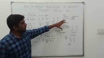 How to write 8051 ALP for Hexadecimal to Decimal Number Conversion | S VIJAY MURUGAN | LEARN THOUGHT