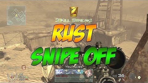 Sniping Free-For-All On Rust (MW2) Read Desc