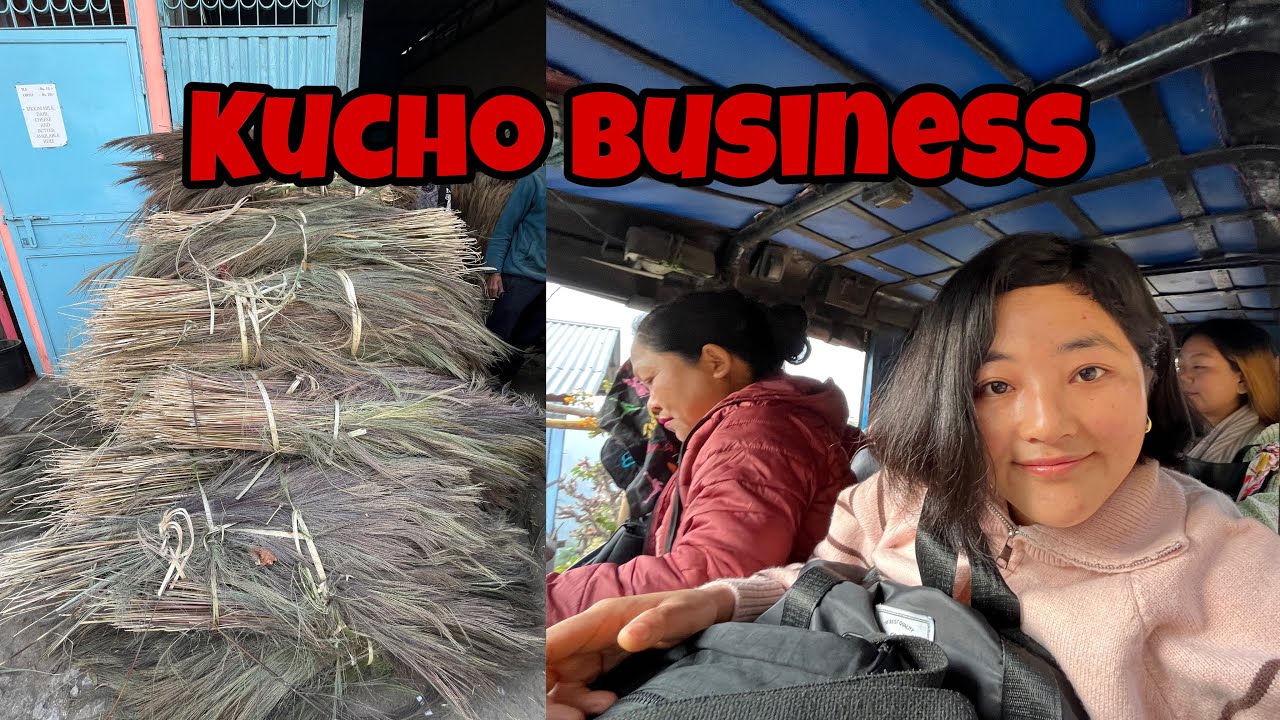 Бизнес Кучо на рынке Калимпонг.