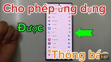 Cách cho phép ứng dụng gửi thông báo ngoài màn hình khóa trên Samsung