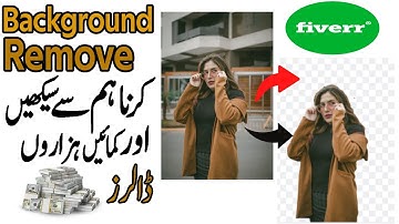 Earn $5 in 5 Minute from Fiverr- Background Removal Skill- Fast Earning- Earn Money from Fiverr