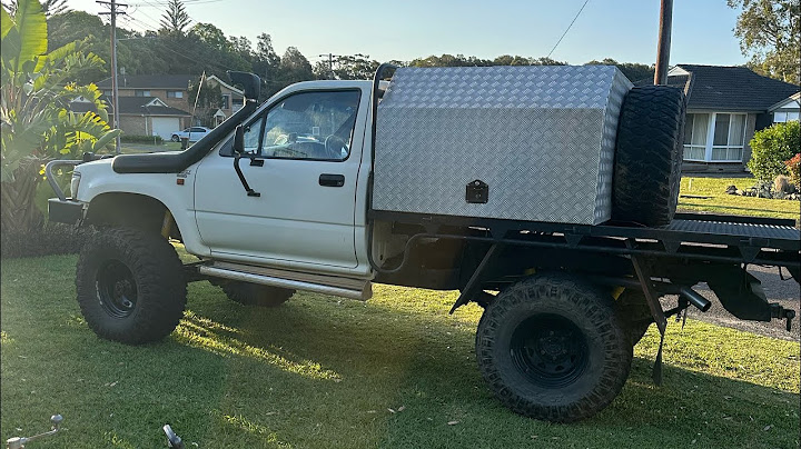 Putting a Turbo engine in my LN106 HiLux (best thing I've ever done!!)