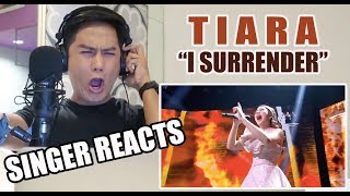 VOCALIST REACTS to Tiara - I Surrender Indonesian Idol 2020