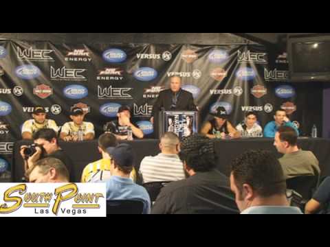 WEC 41 Post Fight conference with Donald Cerrone, ...