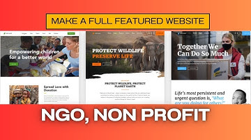 Charity, Fundraising, Social Service, NGO Website | Nonprofit Elementor Theme | GoodHeart WP Theme