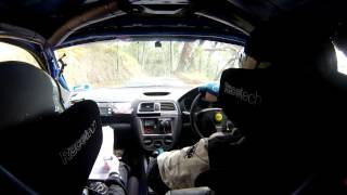 Rally Qld 2013 Ss13 Million La 1 Car 25 Techworkz Rally Team Mick Harding And Julie Boorman