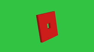 Roblox Logo Rotating On A Green Screen Free Hd Greenscreen No Copyright Youtube - roblox logo green screen 2020