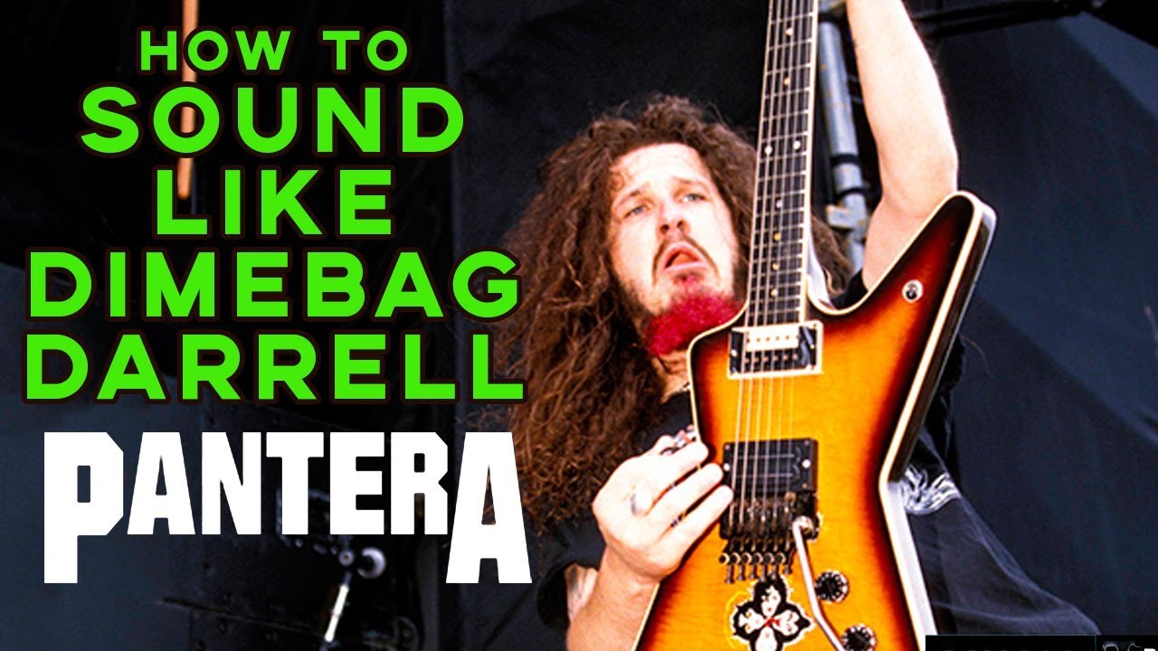 how to sound like dimebag darrell guitar tone pantera youtube