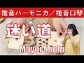 P619. 『迷い道』”Mayoi michi”　複音ハーモニカ by 柳川優子 Yuko Yanagawa Tremolo Harmonica 1,000　複音口琴
