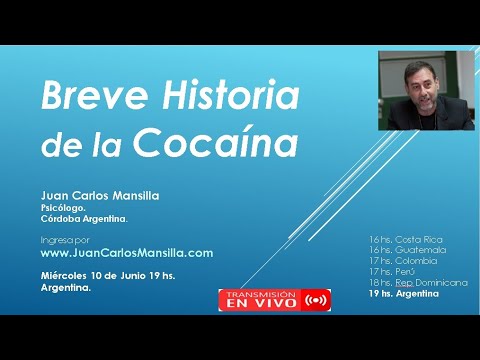 Breve Historia de la Cocaína. De la Hoja de Coca al surgimiento del Narcotráfico. Juan C. Mansilla.