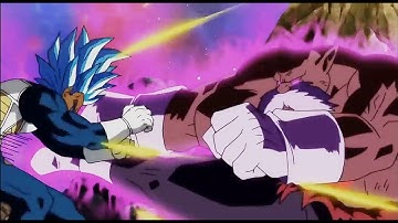 Vegeta, Golden Frieza and Android 17 vs Toppo, Toppo becomes a God of Destruction (English Dub)