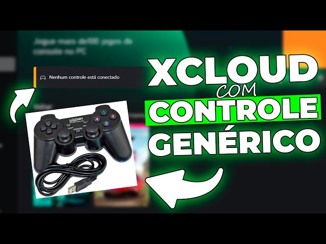 Saiba como usar o Xcloud no PC com qualquer controle . #xbox