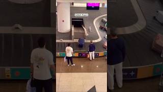 This baggage claim area surprised me #jeddahairport #travel #shorts