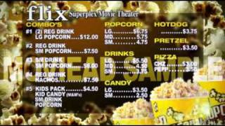 Moviead Digital Popcorn Menu Full