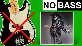 It Ain't Over 'Til It's Over - Lenny Kravitz | No Bass (Play Along)