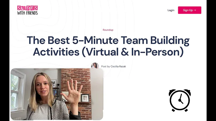 The Best 5-Minute Team Building Games