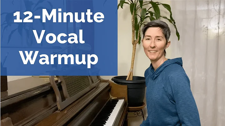 12 MINUTE VOCAL WARM UP! Let's sing - not too shor...