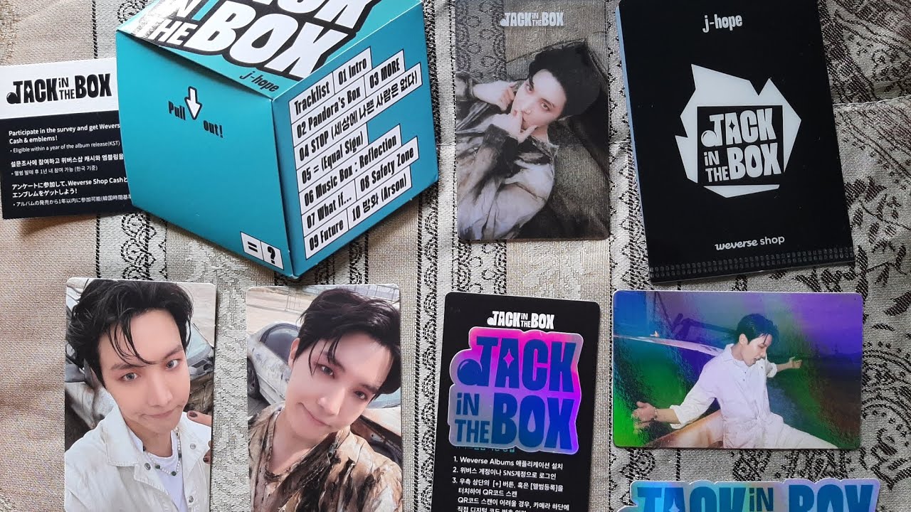 UNBOXING] Jack in the Box by j-hope (Weverse album version) 