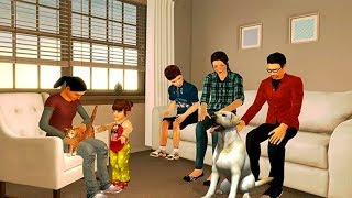 Virtual dog pet cat home adventure family pet game - Android Gameplay HD screenshot 3