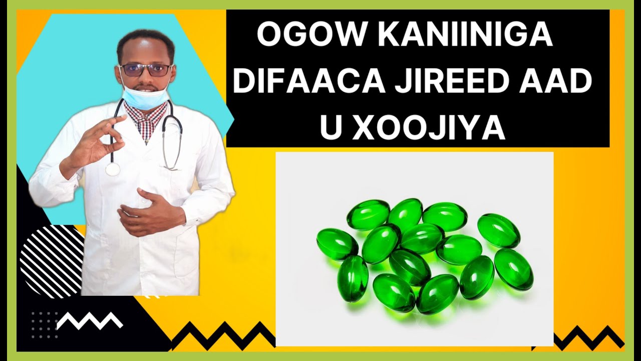kaniiniga Alphatocapherol Habdhismedka Difaca Jirka Calamadaha Lagu Garto Marka U yarado (Vitamin E)