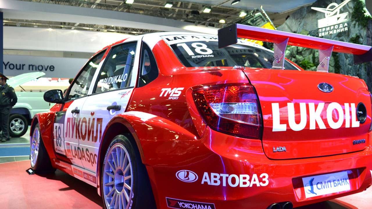 Olimp cu avtovaz. Гранта спорт WTCC. Калина спорт WTCC.