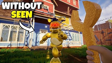 Hello Neighbor FREDBEAR Without Being SEEN