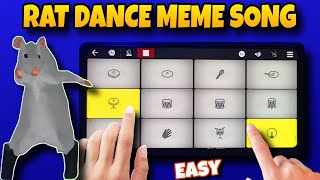 How i Made Viral Rat Dance Meme Song On mobile WalkBand Instruments