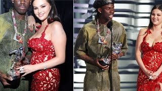 Selena Gomez & Rema VMAS 2023 Award Speech #selenagomez #rema #calmdown #vmas2023 💞🎶👑🔥