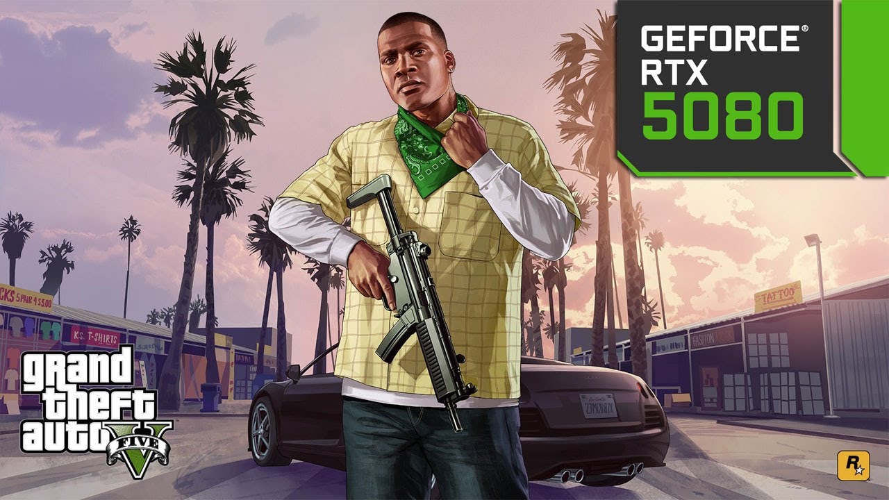 GTA 5 Enhanced - RTX 5080 - DLSS 4 OFF/ON - Ray Tracing OFF/ON