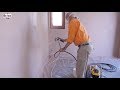 Peindre les murs au pistolet airless basse pression tuto brico avec robert pour peindre un mur