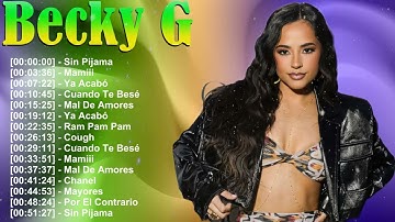 Becky G – Álbum Completo de Éxitos Globales – Mayores, Sin Pijama, Arranca y Más