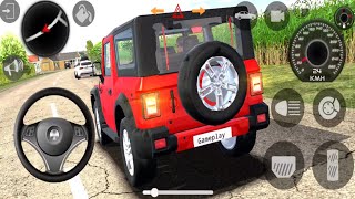 India Jeep Simulator Driving Game 3D Extreme Offroad Jeep Challenges - Android Gameplay