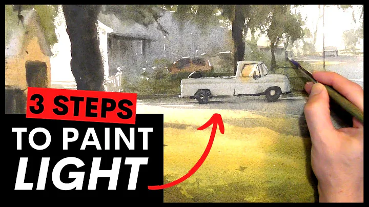 3 - Steps to Dynamic Light in Your Watercolor Pain...