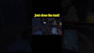 Close the tent PLEASE!!!! #phasmophobia #phasmophobiagame #phasmophobiagameplay #ghost #fyp #horror