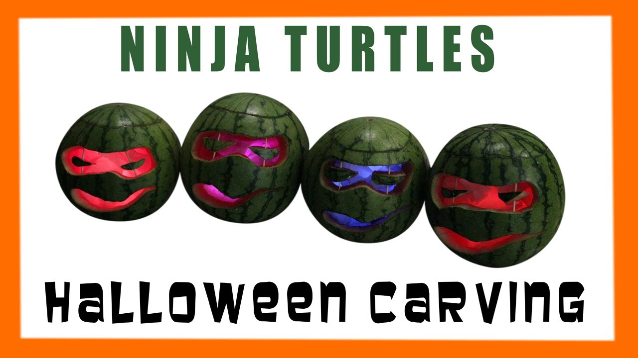 TMNT HALLOWEEN CARVING Teenage Mutant Ninja Turtles Watermelon Pumpkin Carving - YouTube tmnt-halloween-carving-teenage-mutant-ninja-turtles-watermelon-pumpkin-carving-youtube