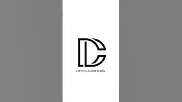 Creative Logo Design Letter D+C Logo design #shorts