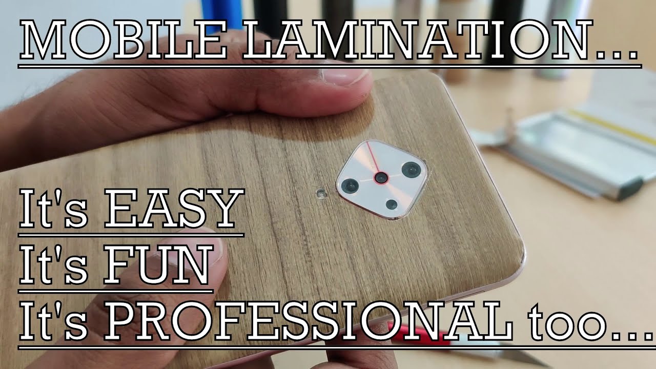 MOBILE LAMINATION HIGH QUALITY MATERIALS YouTube