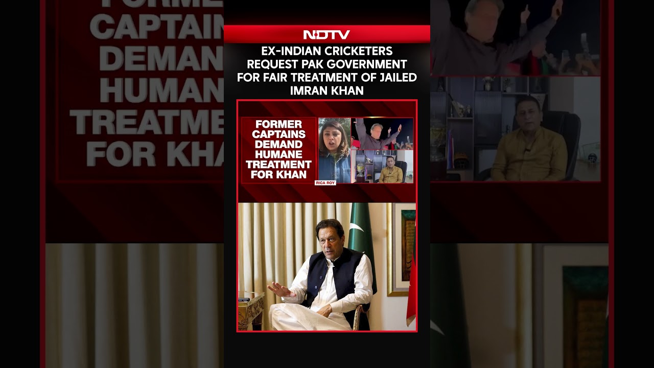 Ex-Indian Cricketers Request Pak Government For Fair Treatment Of Jailed Imran Khan