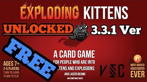 ExplodingKittens  Apk FREE (3.3.1/Unlocked) | Cài MèoNổ miễn phí | VietSub+EngSub | VSC