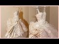 Shabby Chic Art Dress - Paper / Mache and Lace