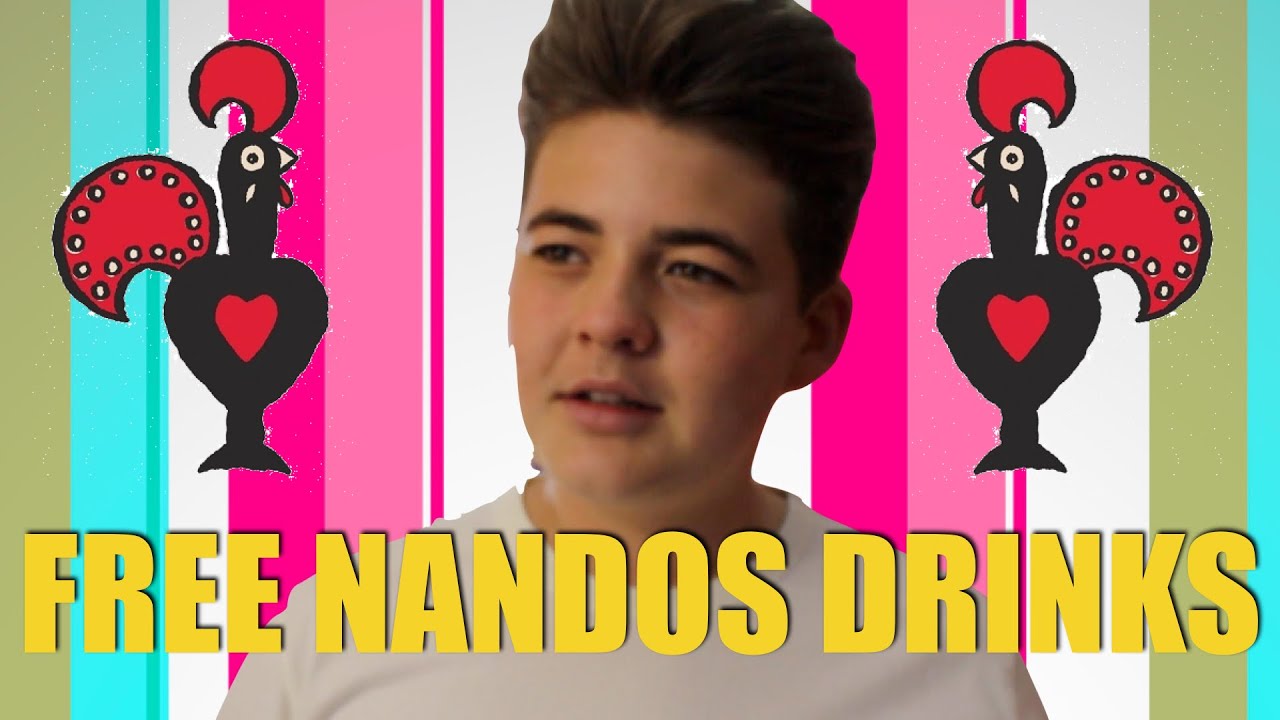 GET FREE UNLIMITED DRINKS IN NANDOS! | Jamie Michael