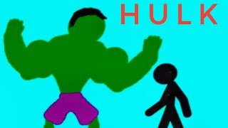 The Incredible Hulk Transformation Muscle Growth Animation