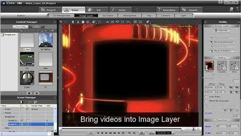 iClone4 Sneak Preview - Video Image Layer