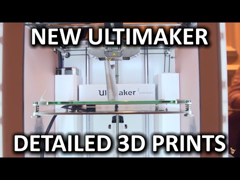 Detailed 3D Prints! Ultimaker 2 Extended Plus