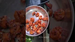 How to clean Prawns | @ Home | Prawns fry | Spicy | A2zaddA trending
