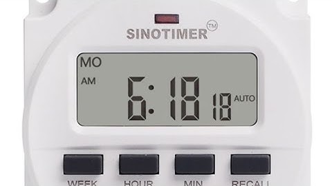 #Programmable #Digital #Timer #Switch - #Sinotimer