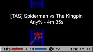 [TAS] Spiderman vs The Kingpin (Megadrive / Genesis) - Any% - 4m 35s