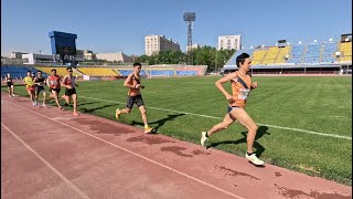 Dakansa Run Team бежит 5 км на Спартаке