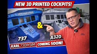 Upcoming A320 & 737 3D Printed Pits