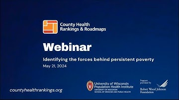 Webinar - Identifying the forces behind persistent poverty